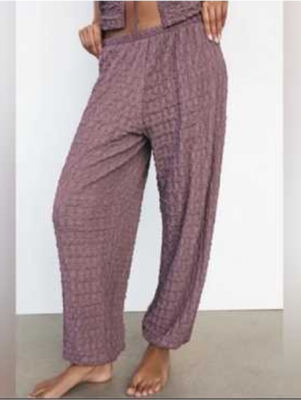 Zara Balloon  Pants in Purple Size M